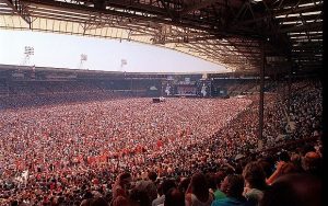 1985年Live Aid温布利球场现场观众