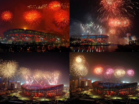 北京奥运会开幕式烟花